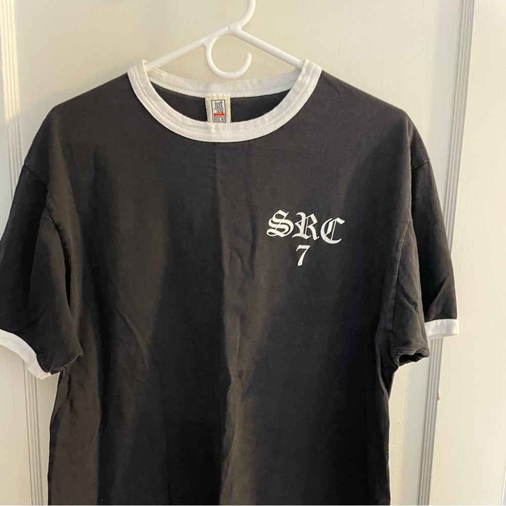 7th Rail Crew Ringer Tshirt Rare